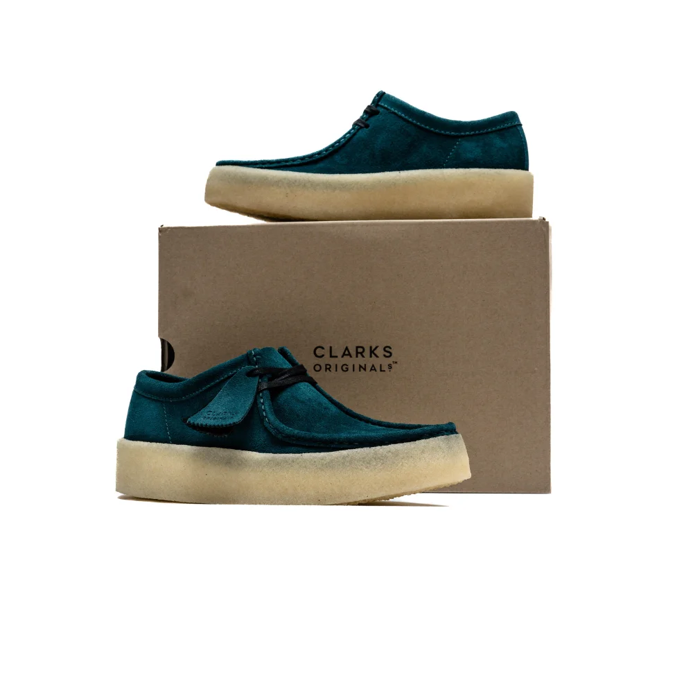 Clarks Wallabee Cup Deep Blue 261740367 / blau