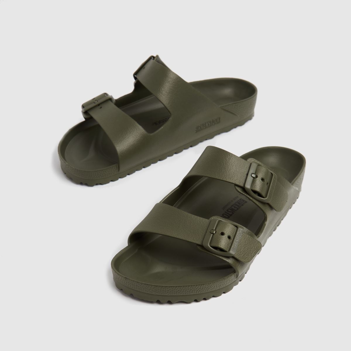 BIRKENSTOCK Arizona Eva szandál sötétzöld színben