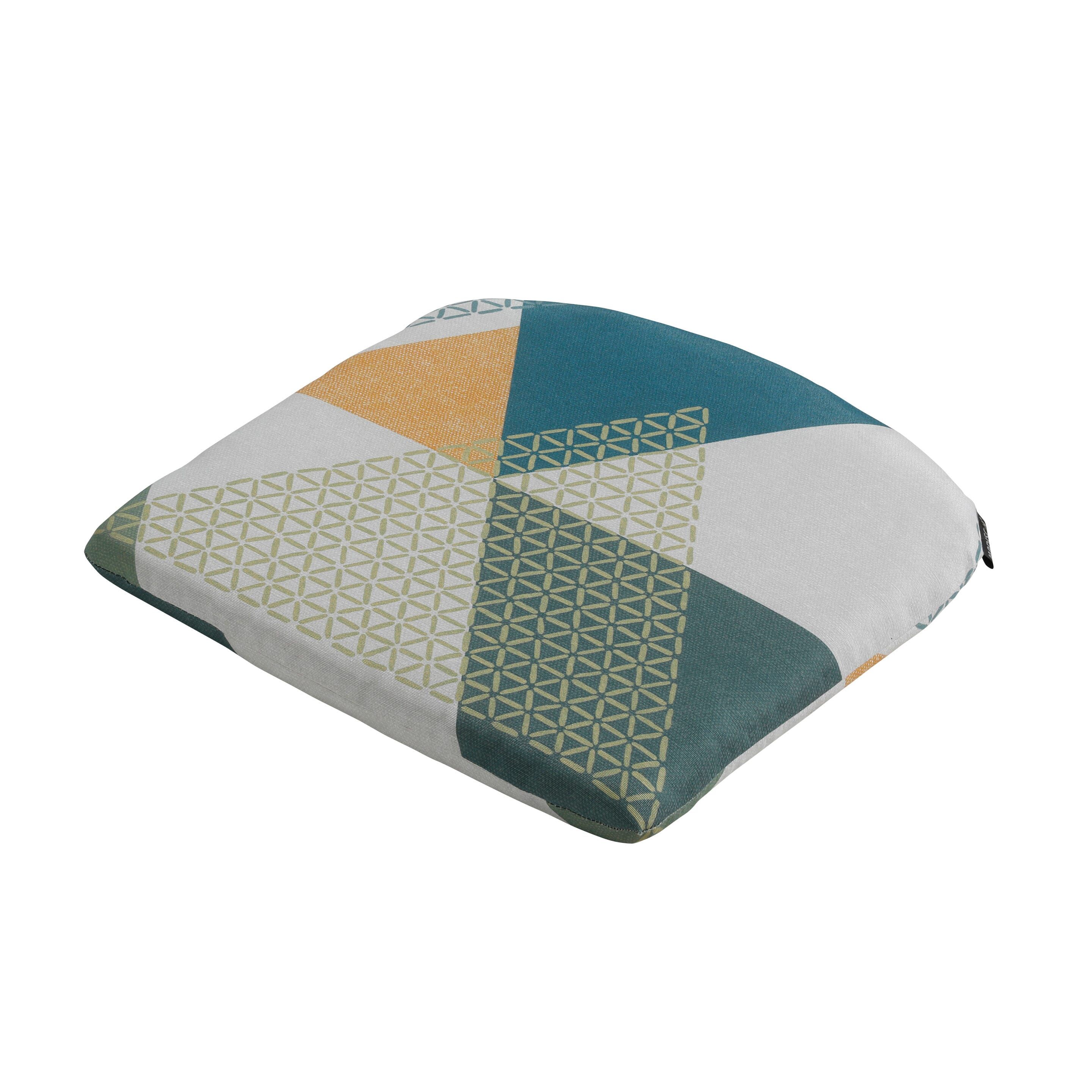 Madison Triangle Green 46x48 Sitzkissen