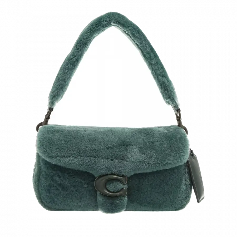 Coach - Coach Shoulder Bags Lammfell Green - grün
