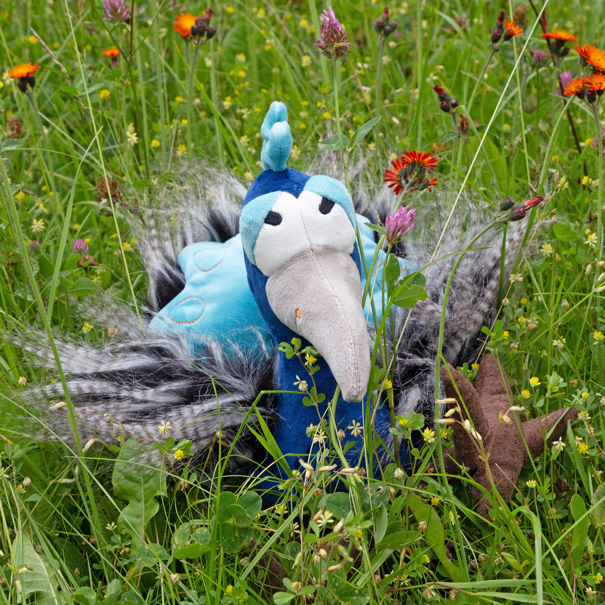 Kuscheltier Pfau Ciao, Kikeriki