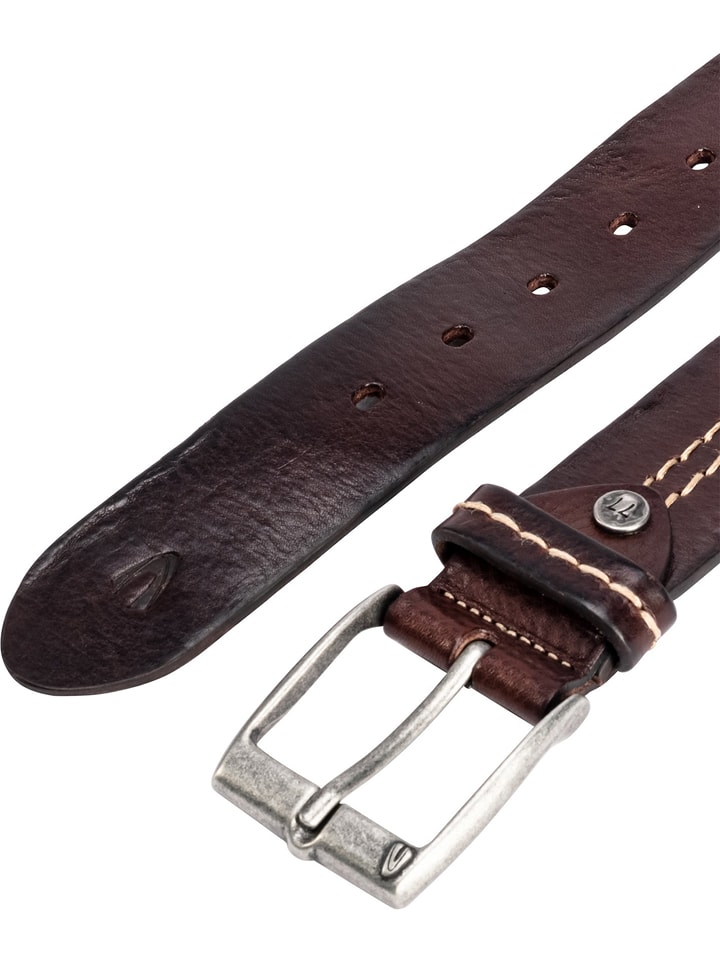 Camel Active Leder-Gürtel in Braun günstig kaufen