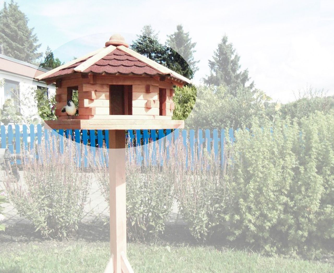 PROMEX Promadino Vogelhaus Knusperhäuschen