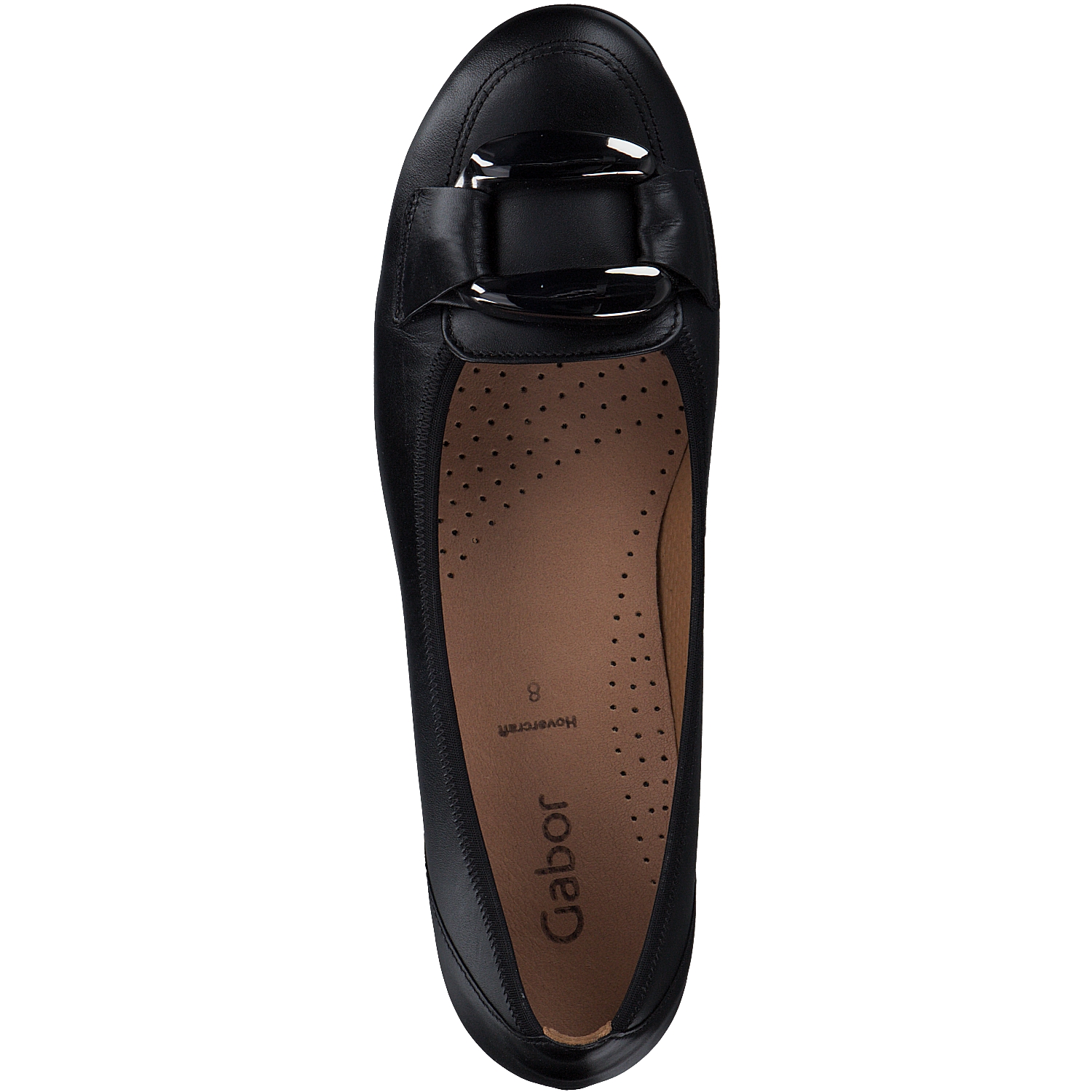 Gabor 44.166, Ballerinas, Damen, Schwarz