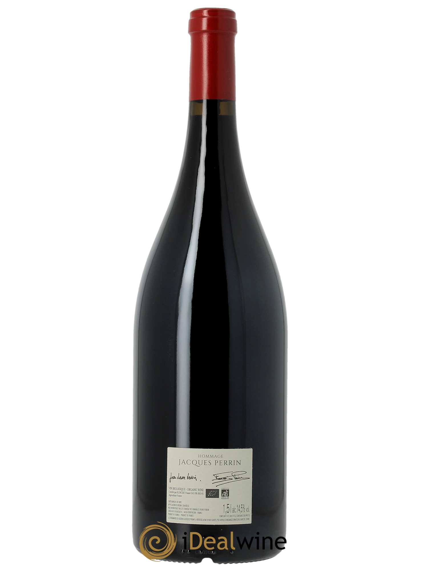Châteauneuf-du-Pape Château de Château de Beaucastel Hommage à Jacques Perrin Famille Perrin  2021 - Lot de 1 Magnum