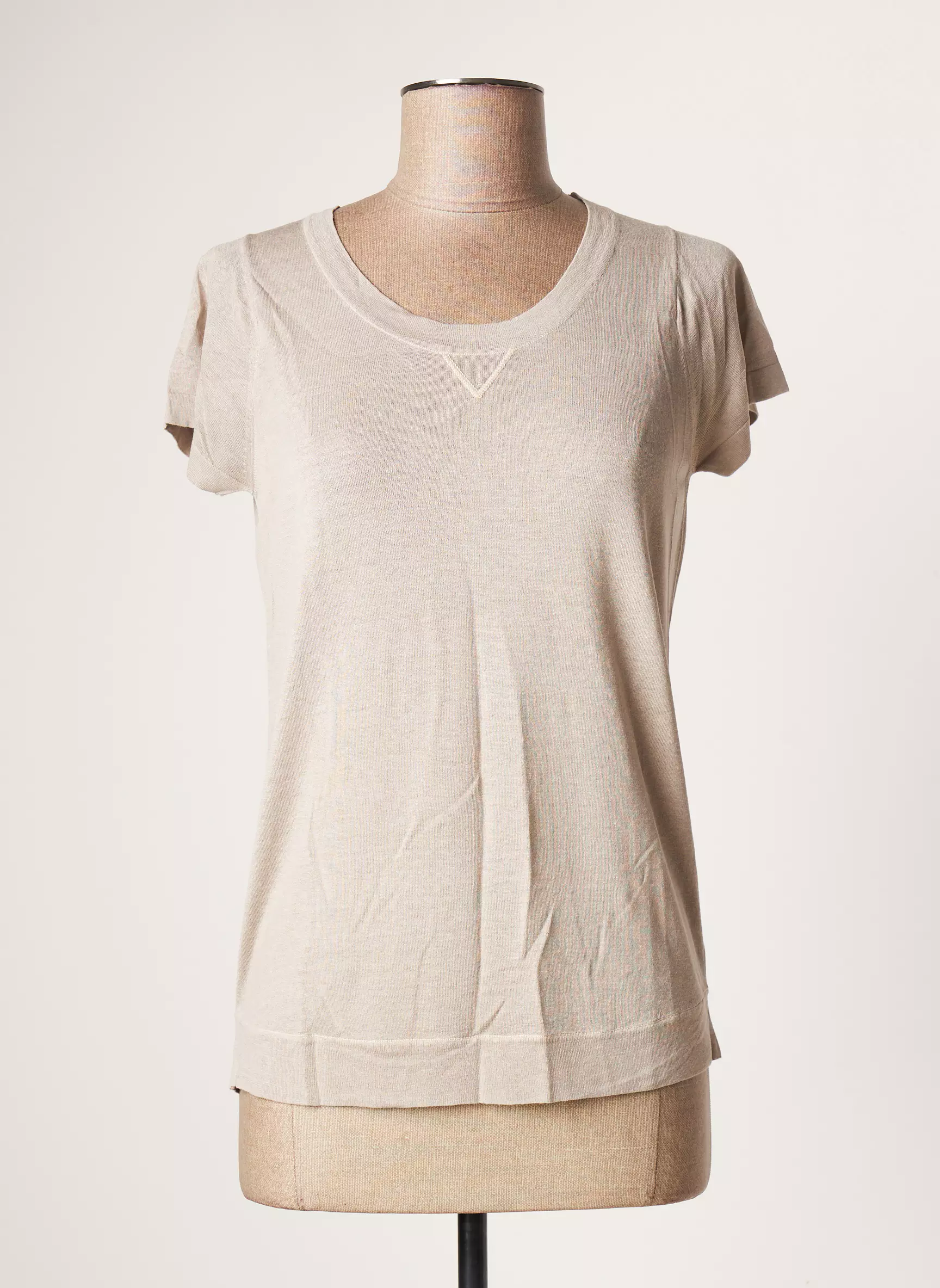 Montagut Tshirts Femme couleur beige