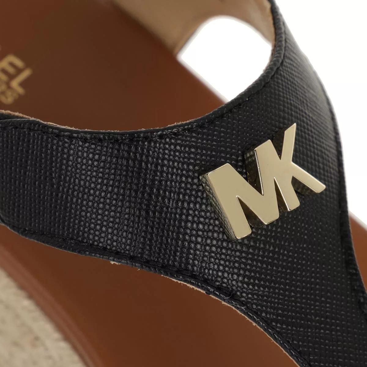 MICHAEL KORS Keilsandalen schwarz Espadrille