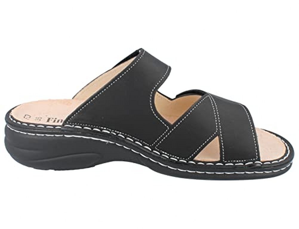 FINN COMFORT Klassische Sandalen schwarz