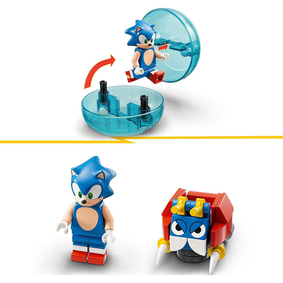 LEGO® Sonic 76990 Sonics Kugel-Challenge