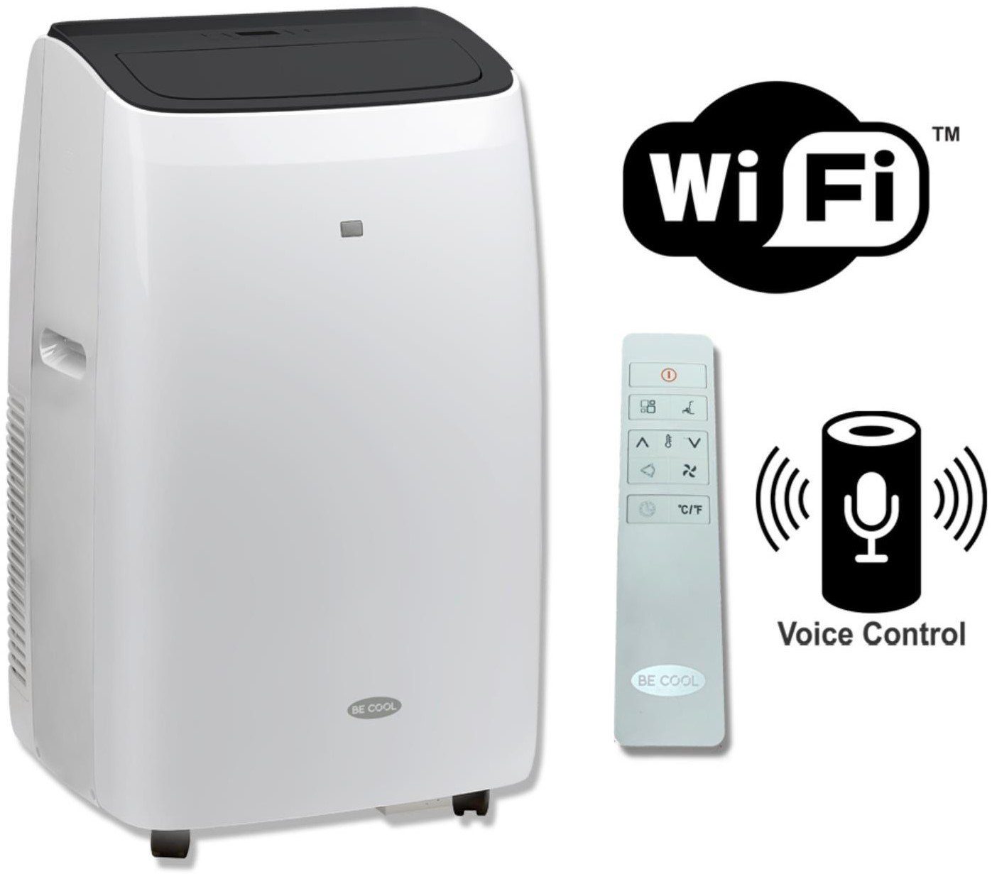 be cool 3-in-1-Klimagerät BC12KL2101FA+ - Klimagerät - weiß