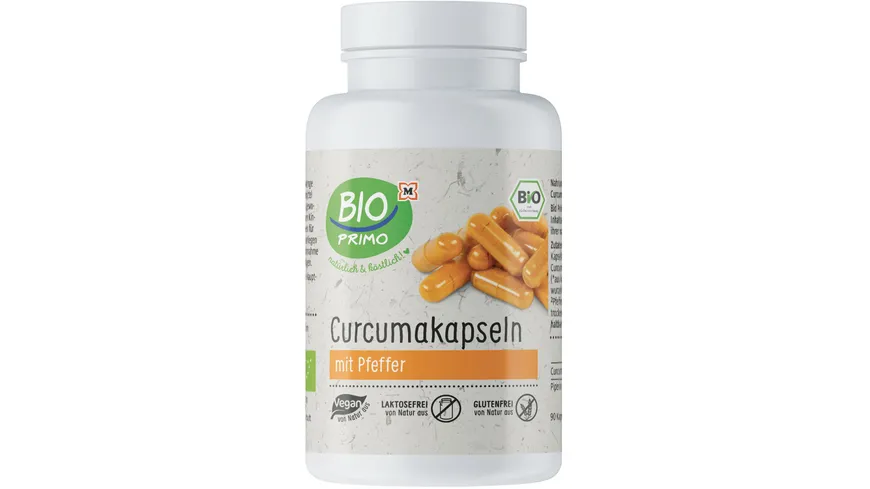 BIO PRIMO Bio Curcuma Extrakt Kapseln