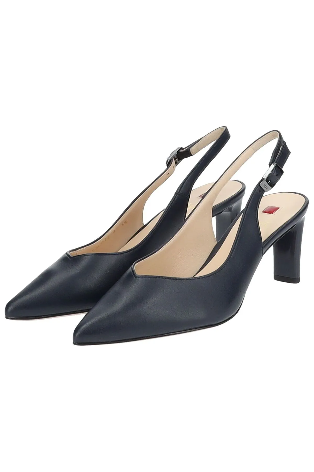 HÖGL  High Heels - Blau - Blockabsatz