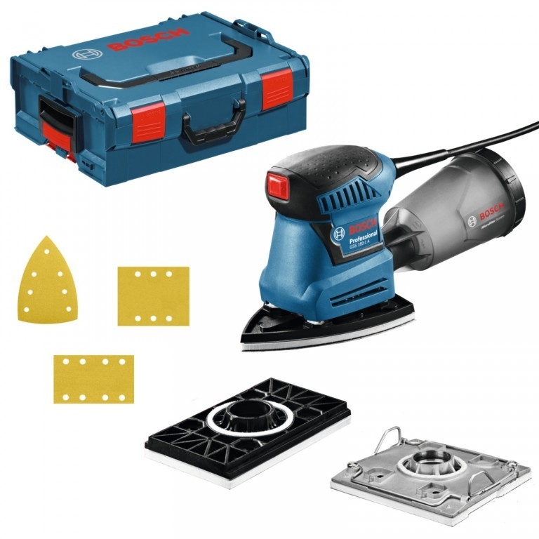 Bosch Blue 06012A2300 GSS 160 Multi-Schleifer 3 in 1 in L-Boxx
