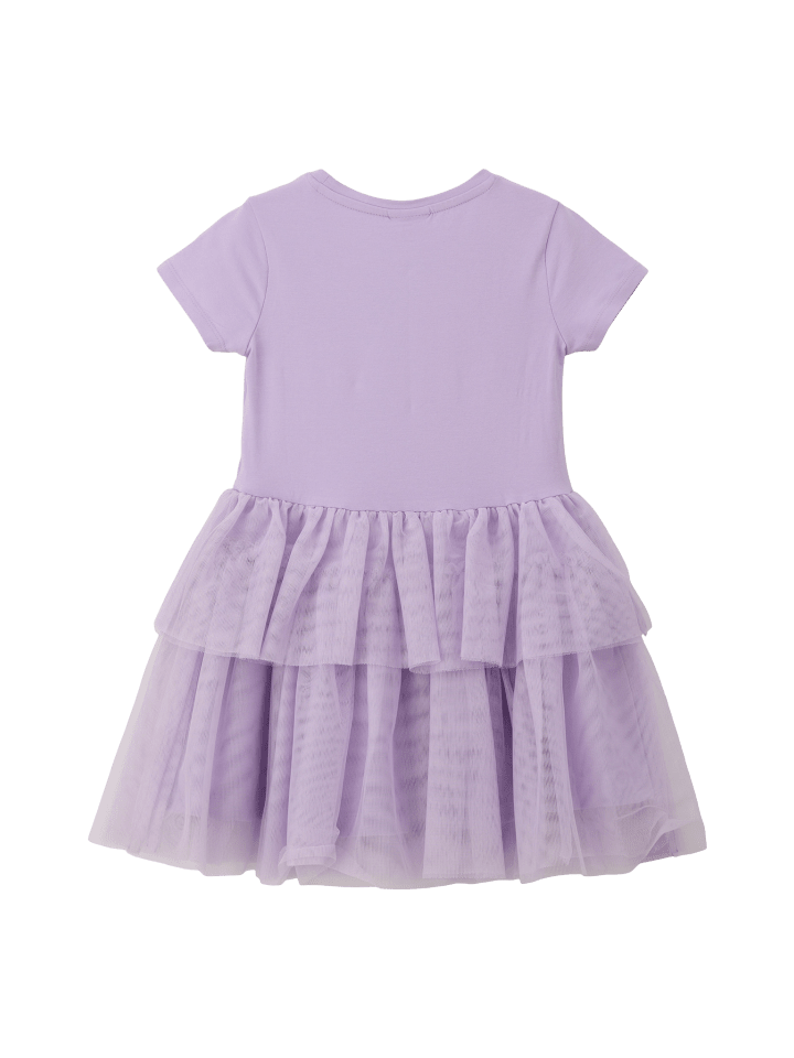 s.Oliver Kleid kurz in Lila günstig kaufen