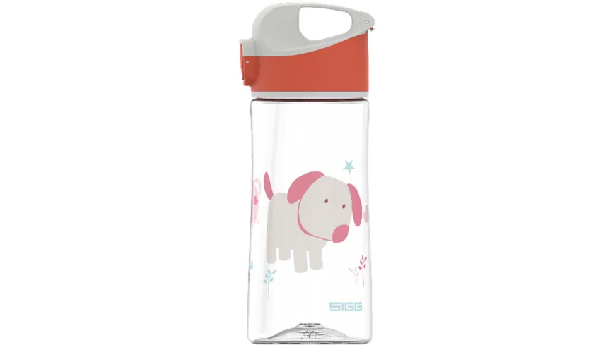 SIGG Trinkflasche Miracle Puppy Friend 0,45l orange + Motiv