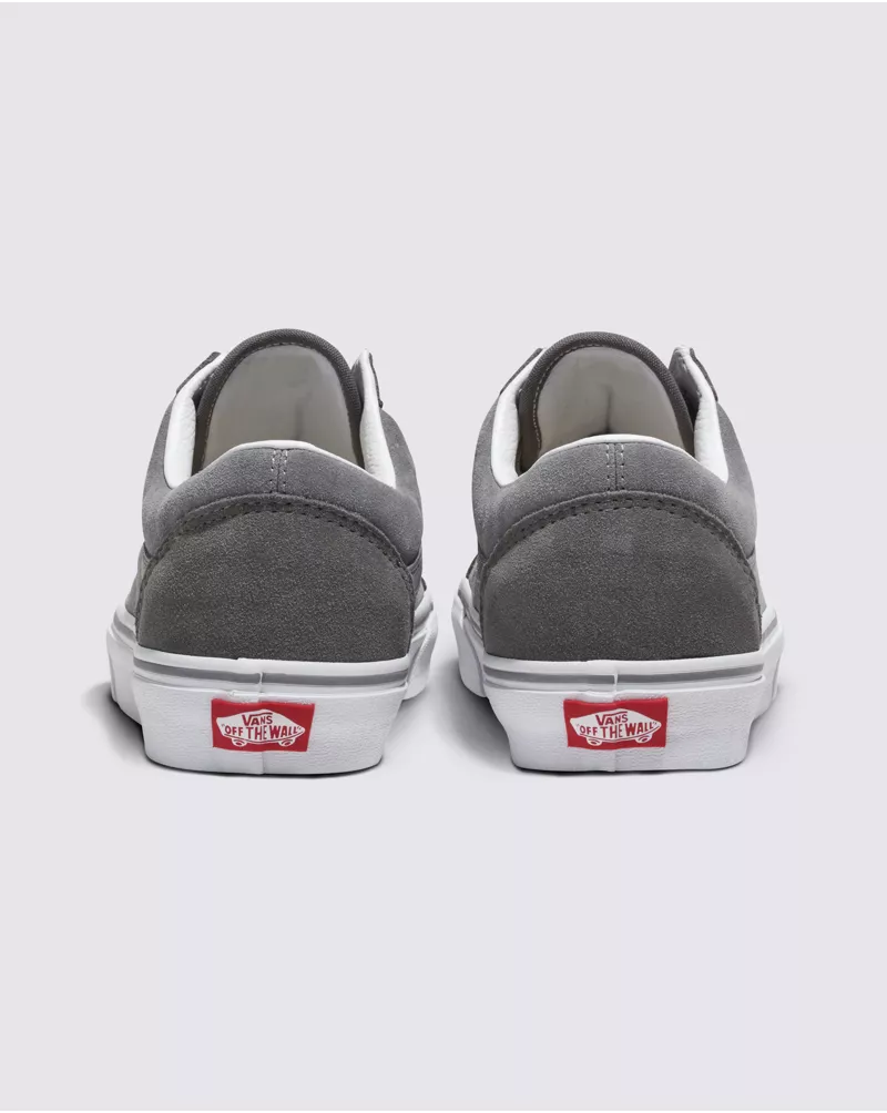Customs Elevated Gray Suede Old Skool Shoe