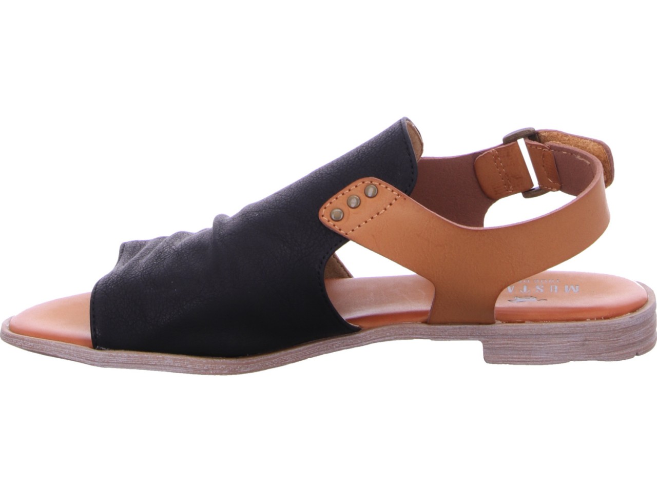 COSMOS Klassische Sandalen schwarz