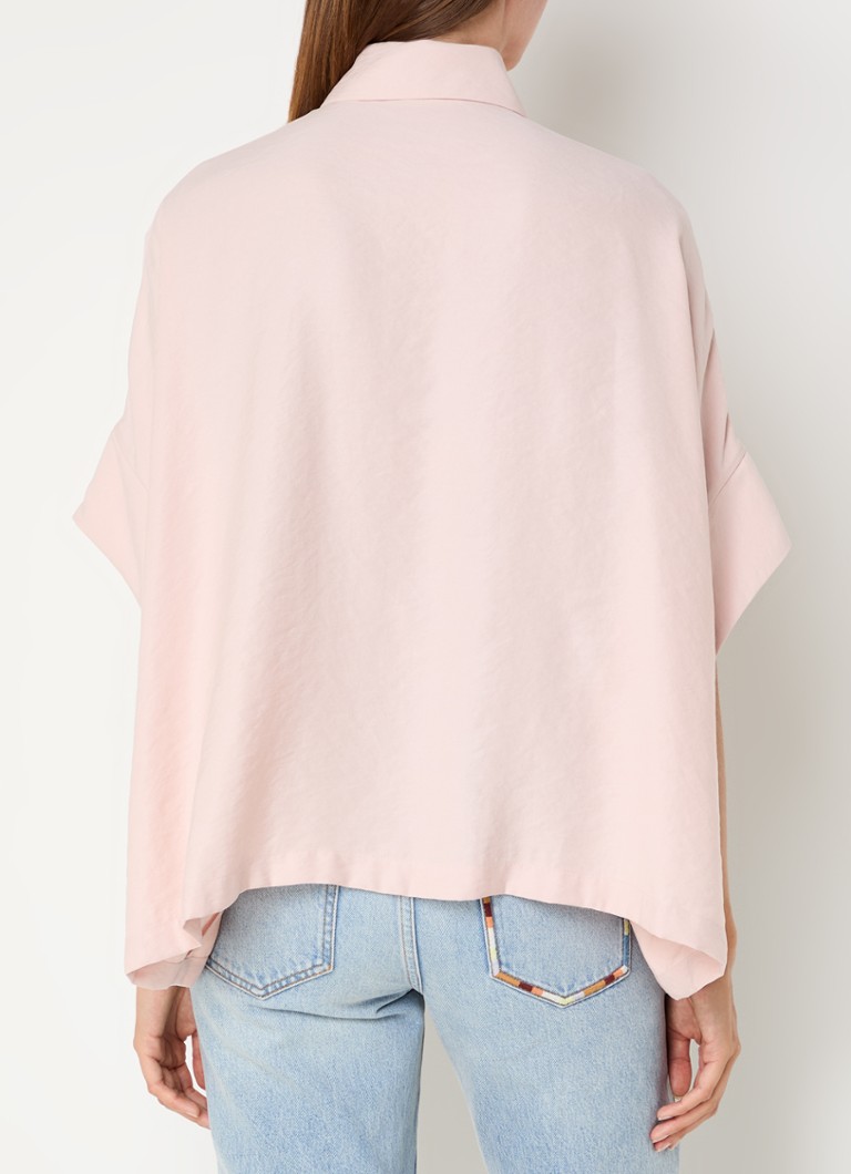 Blusa Benetton Summer Mood con maniche a pipistrello oversize