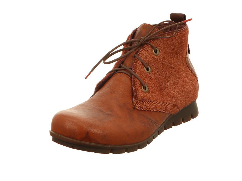 THINK Schnür-Stiefeletten braun MENSCHA 03