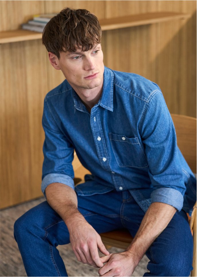 Jeanshemd, Loose Fit