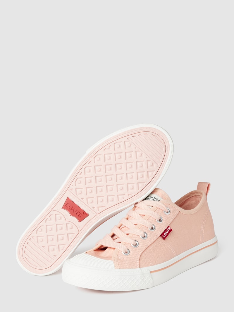 Sneaker mit Label-Details Modell 'MAUI' in rosé
