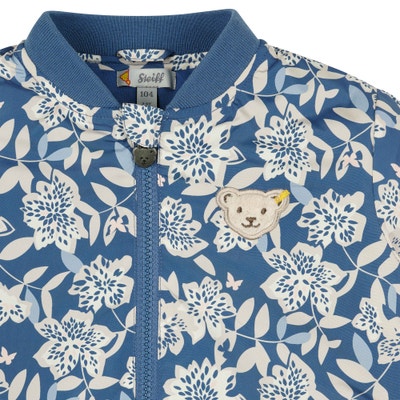 Jacke, mittelblau für Mädchen