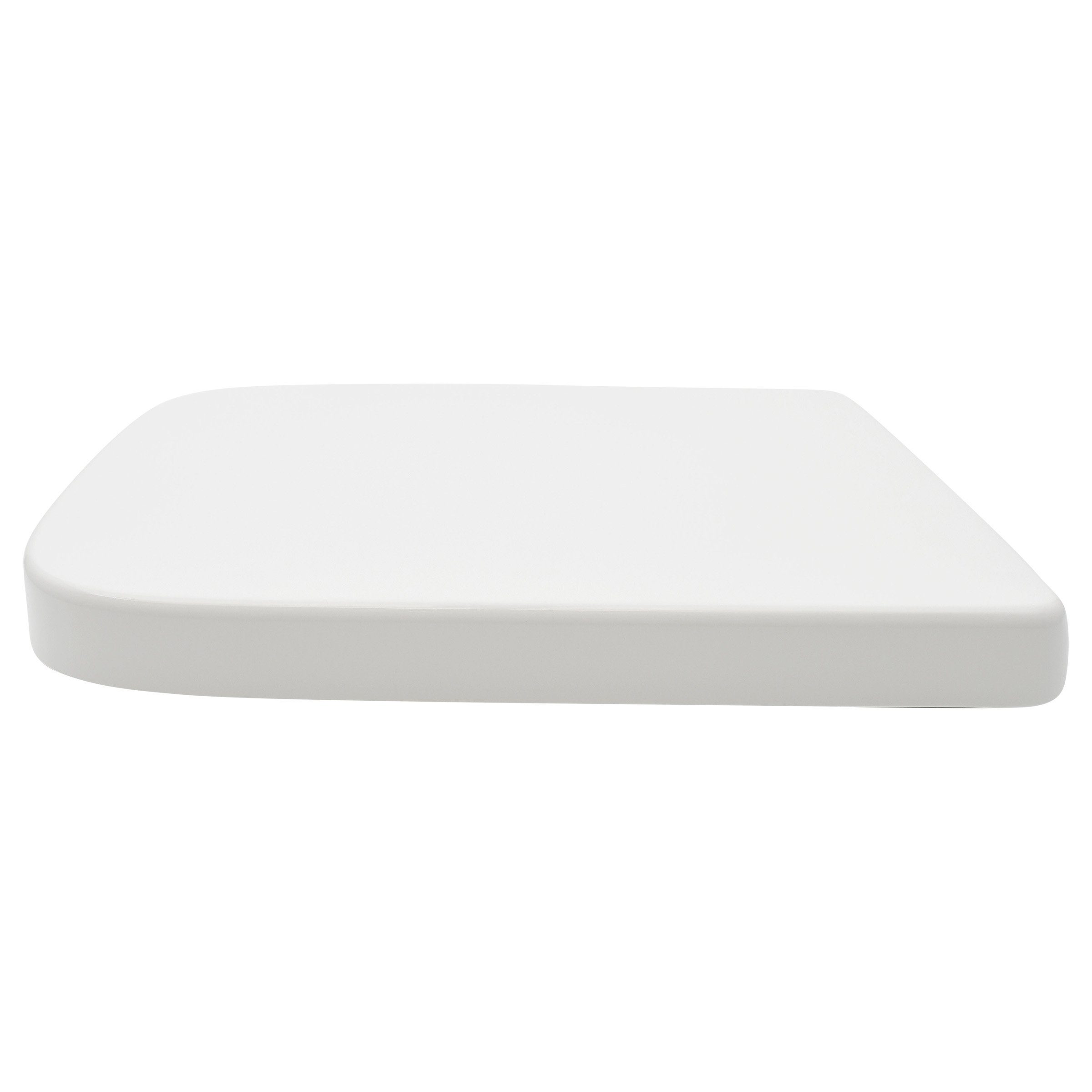 LUVETT WC-Sitz Eckig Q500 (Inklusive 3 Befestigungsarten), mit Original SoftClose® Absenkautomatik, Duroplast