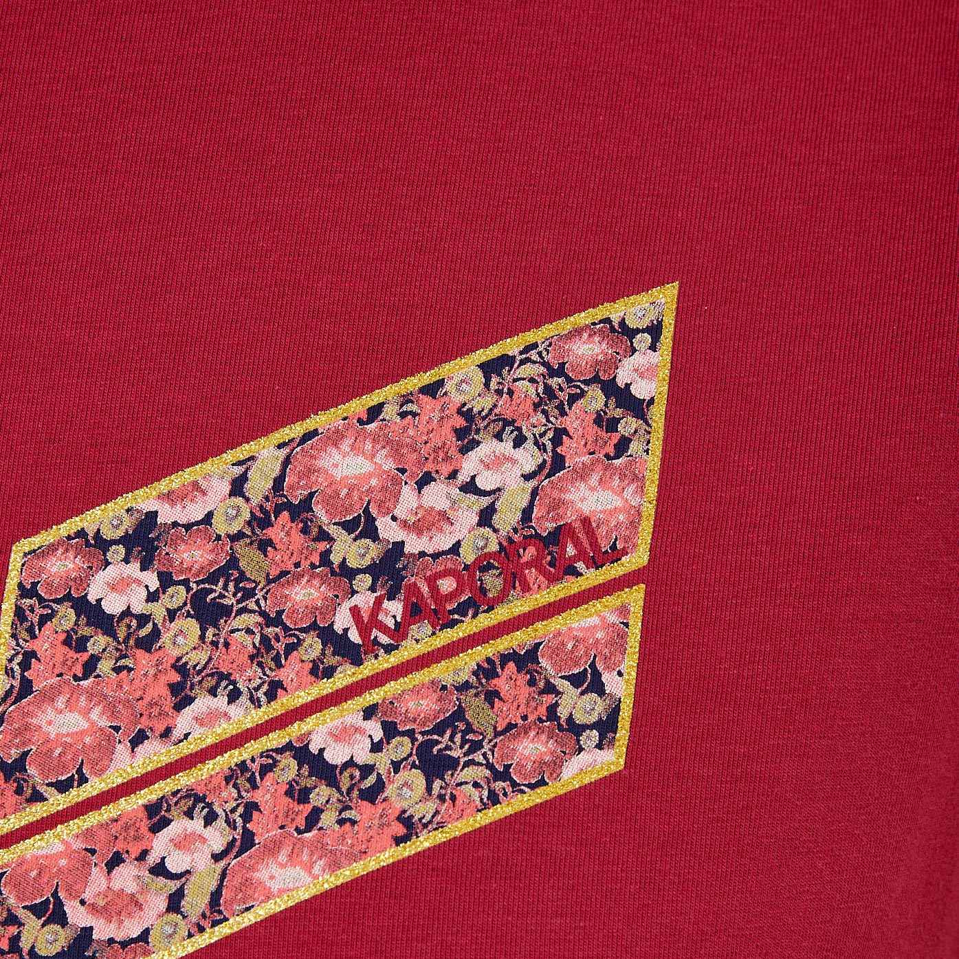 LOVET  T-shirt fuchsia Femme