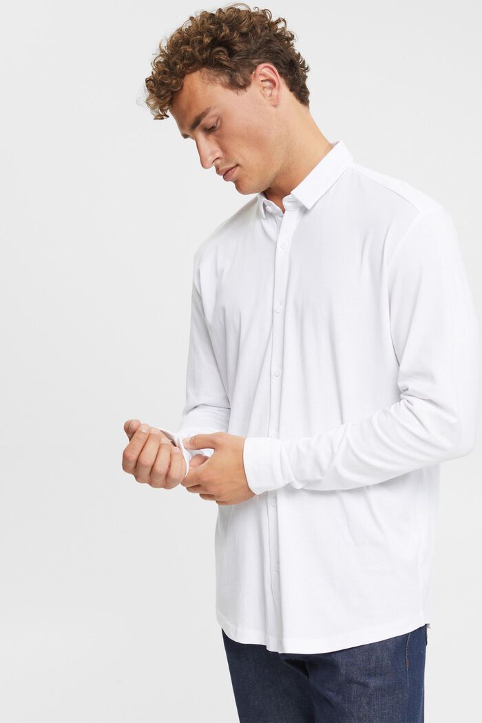 Hemd aus Jersey, 100% Baumwolle