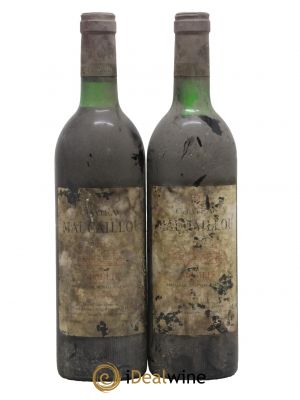 Château Maucaillou  1982 - Lot de 2 Bouteilles