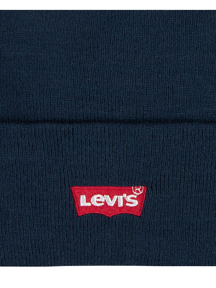 Levi's Kids Beanie in Dunkelblau günstig kaufen onesize