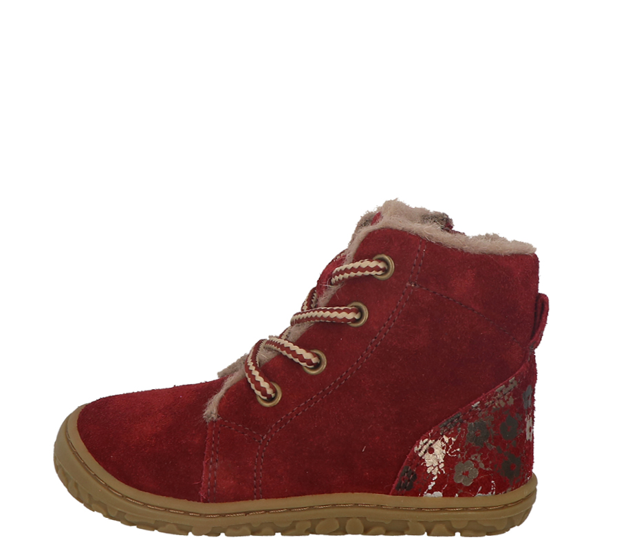 Lurchi Lauflernschuh Nurdi Barefoot - bordo