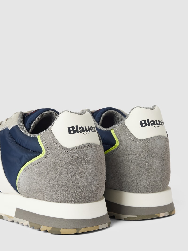 Sneaker mit Label-Details Modell 'QUEENS' in hellgrau