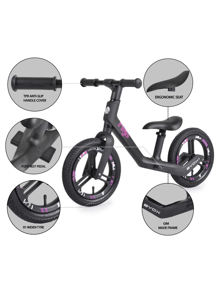 Byox Laufrad Mojo 12 Zoll in rosa günstig kaufen 12