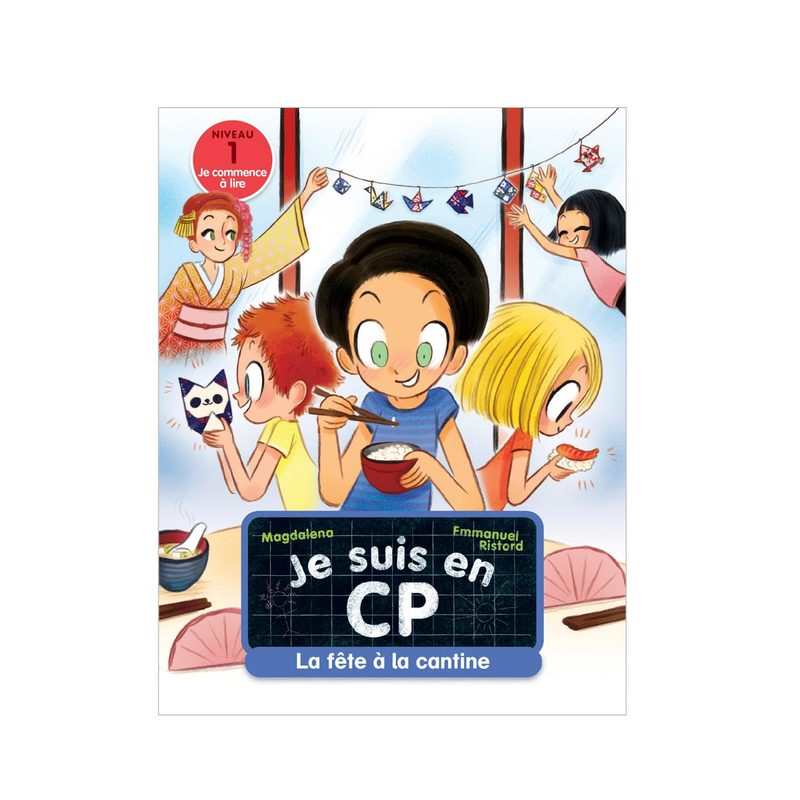 Livre Je suis en CP T17 La fête à la cantine - Flammarion