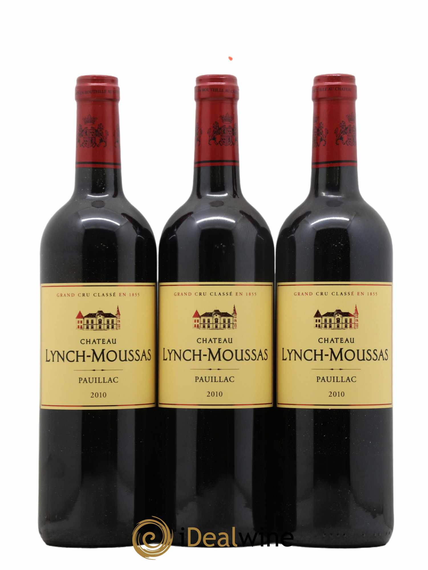 Château Lynch Moussas 5ème Grand Cru Classé  2010 - Lot de 12 Bouteilles