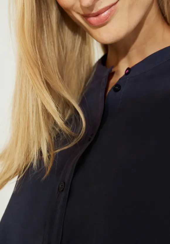 CECIL Longbluse in Unifarbe