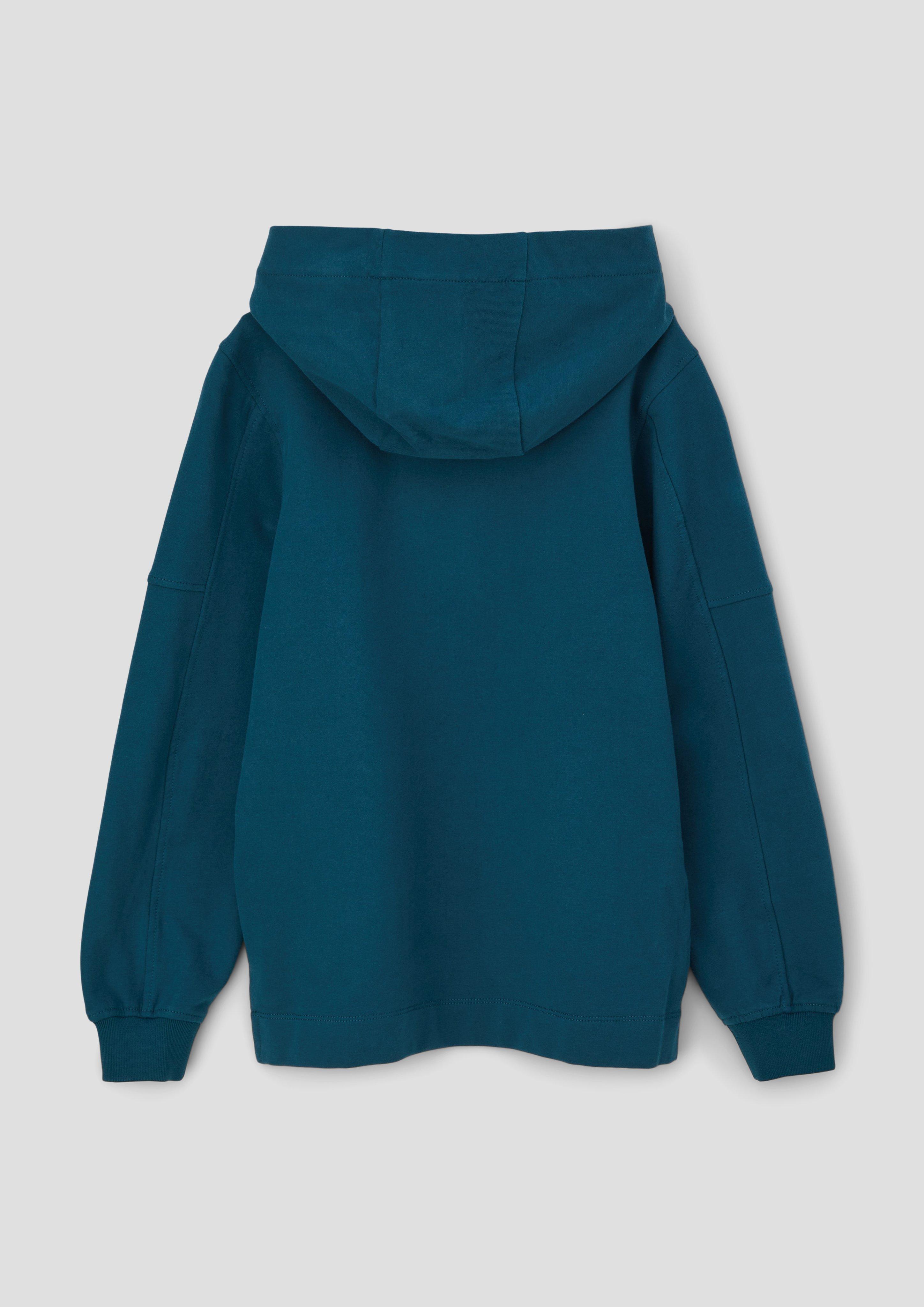 Kapuzensweatshirt mit Teilungsnähten  2134026-6904