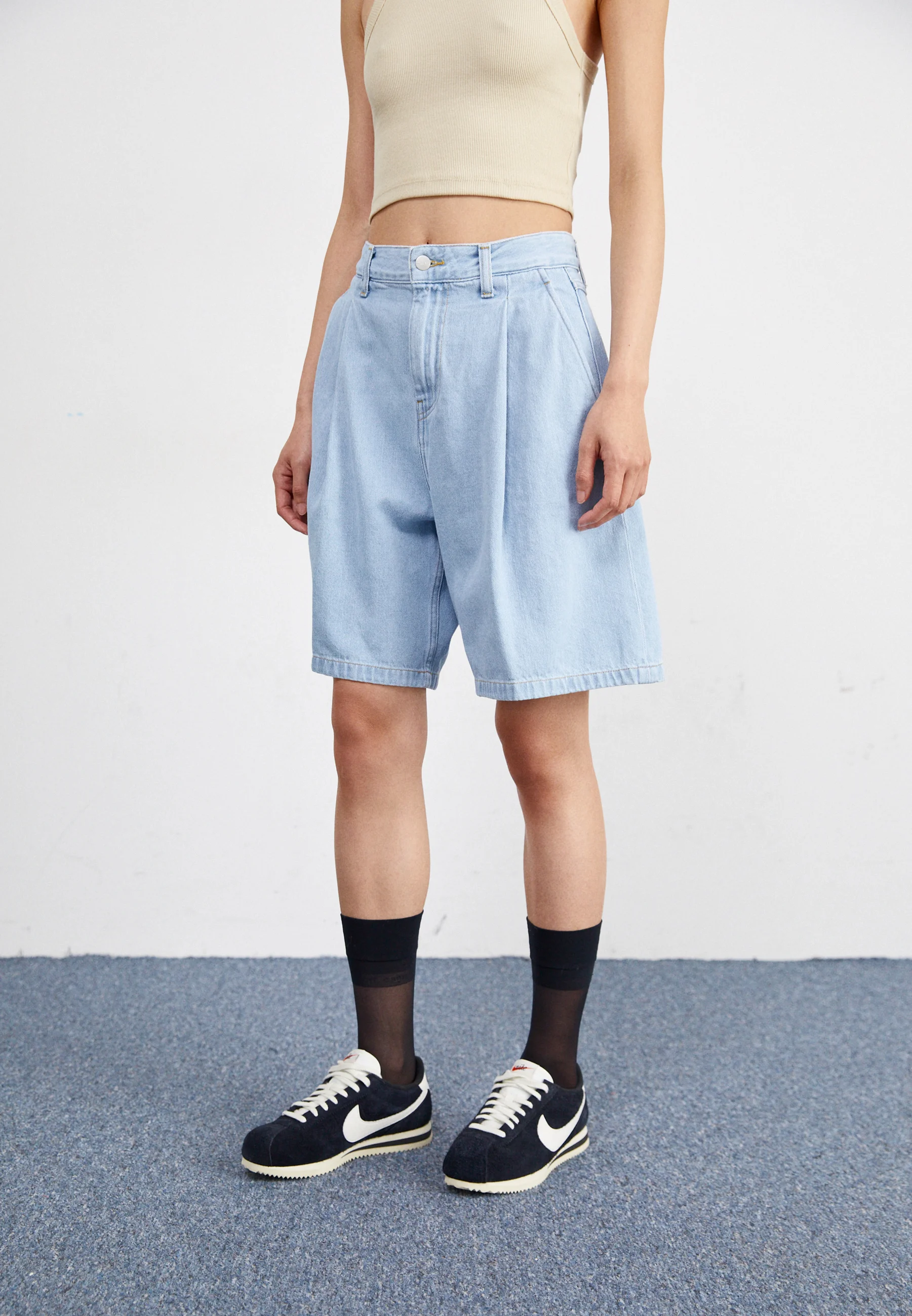 Carhartt WIP ALTA - Pantalones cortos vaqueros