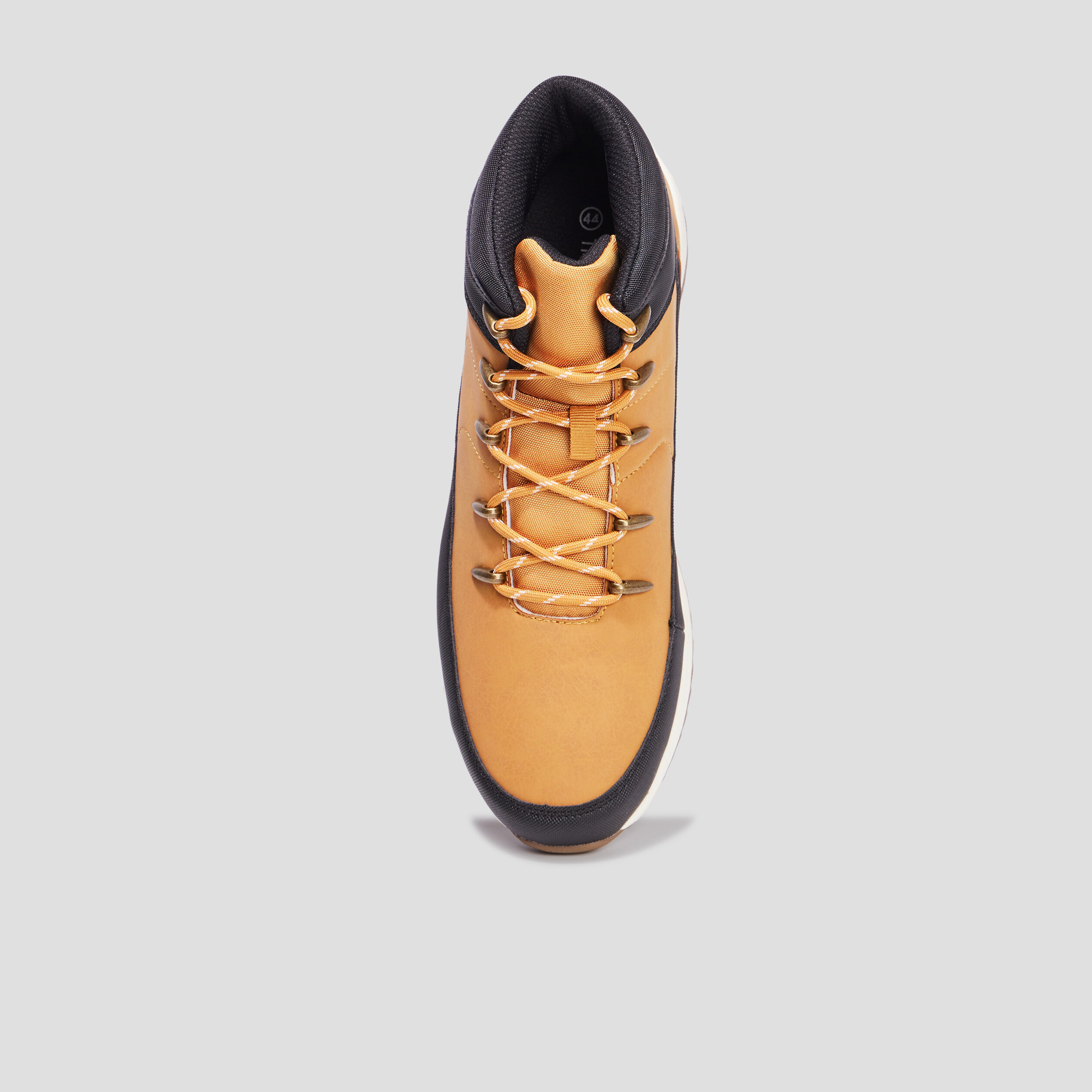 Bottines à lacets Trappeur Boki jaune homme | La Halle