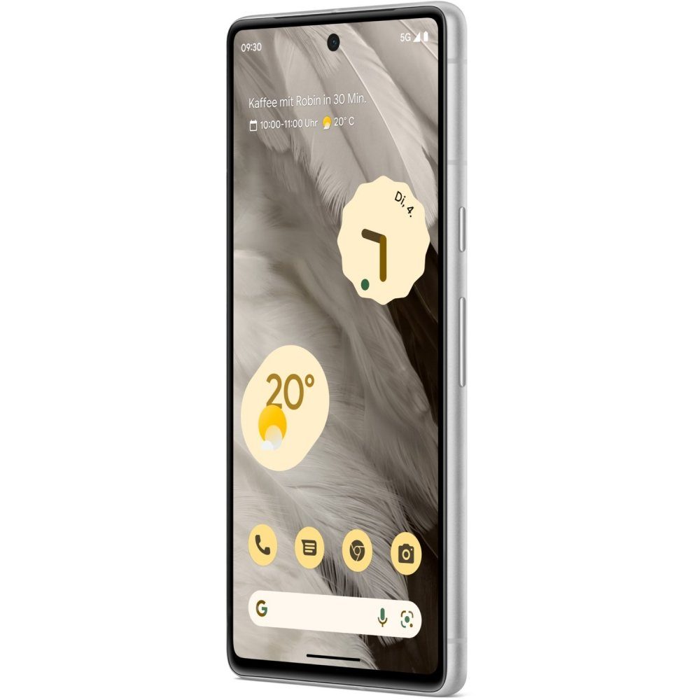 Google Pixel 7 5G 128 GB / 8 GB - Smartphone - snow Smartphone (6,3 Zoll, 128 GB Speicherplatz)