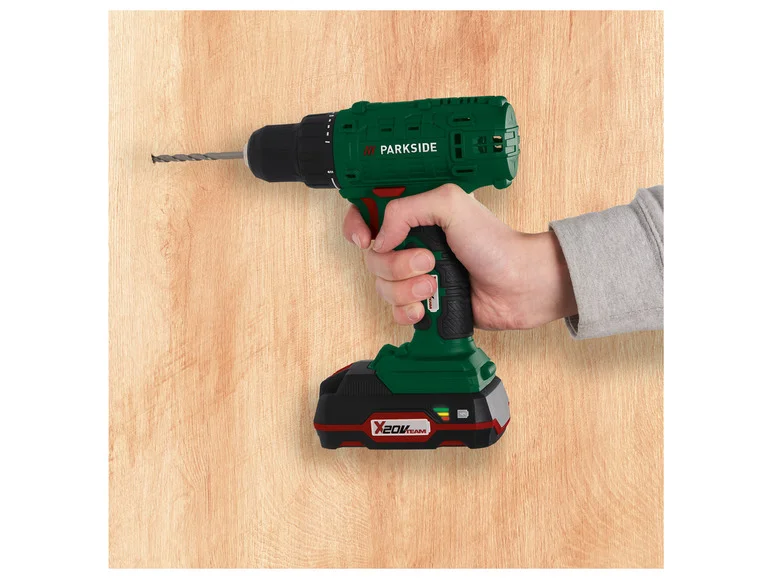 Furadeira/Parafusadeira sem fio PARKSIDE® PBSA 20, 20V