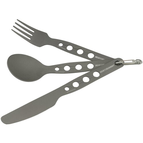 CAMPING ZUBEHÖR ALPHASET 3PC CUTLERY SET