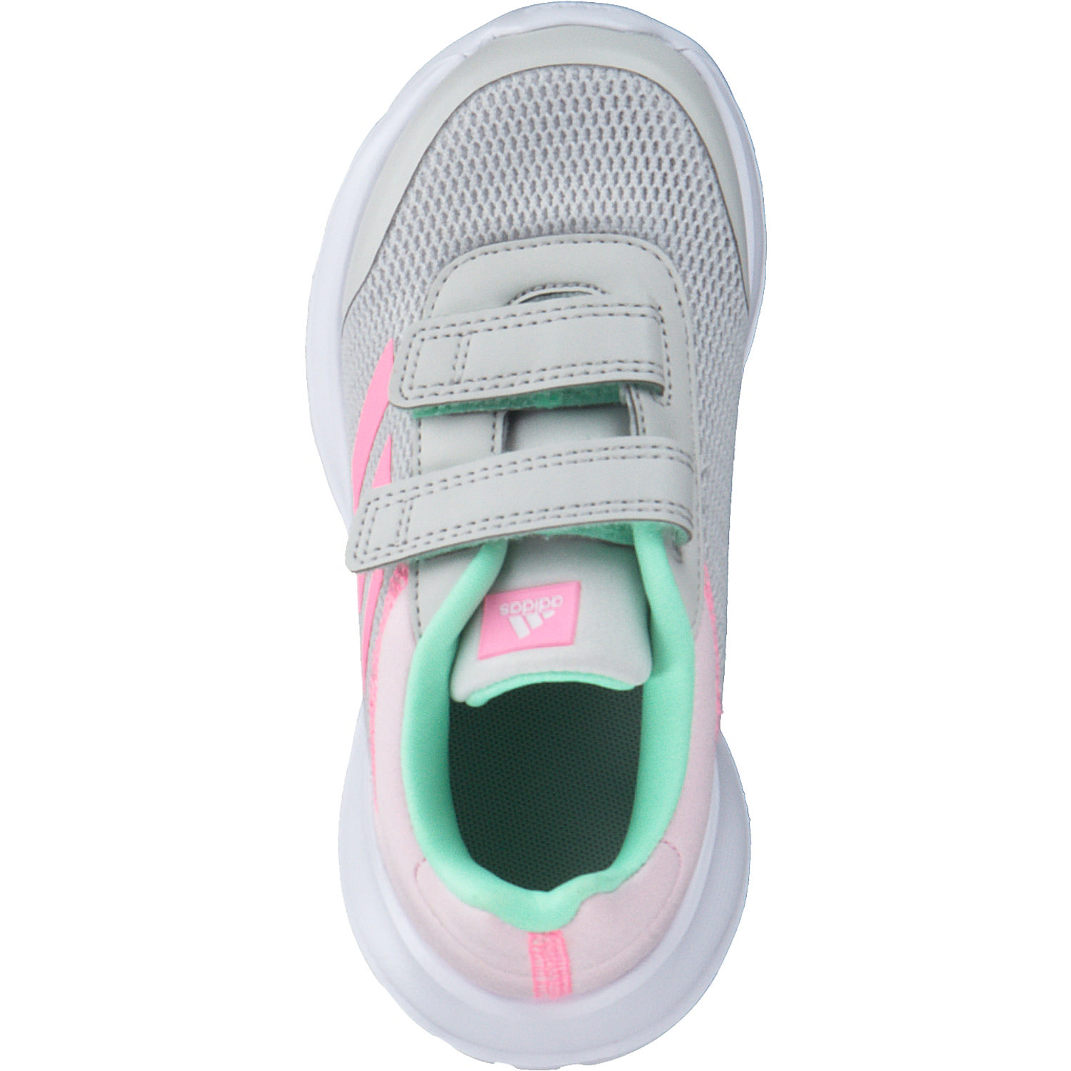 Adidas Tensaur Run 2.0 CF I, Sneakers Low, Kinder, grey one/beam pink/pulse mint