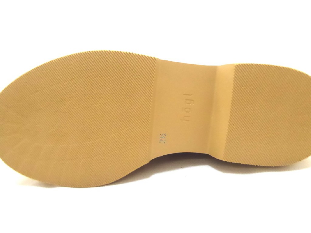 HÖGL Klassische Slipper braun Plateau-Slipper, Toffee