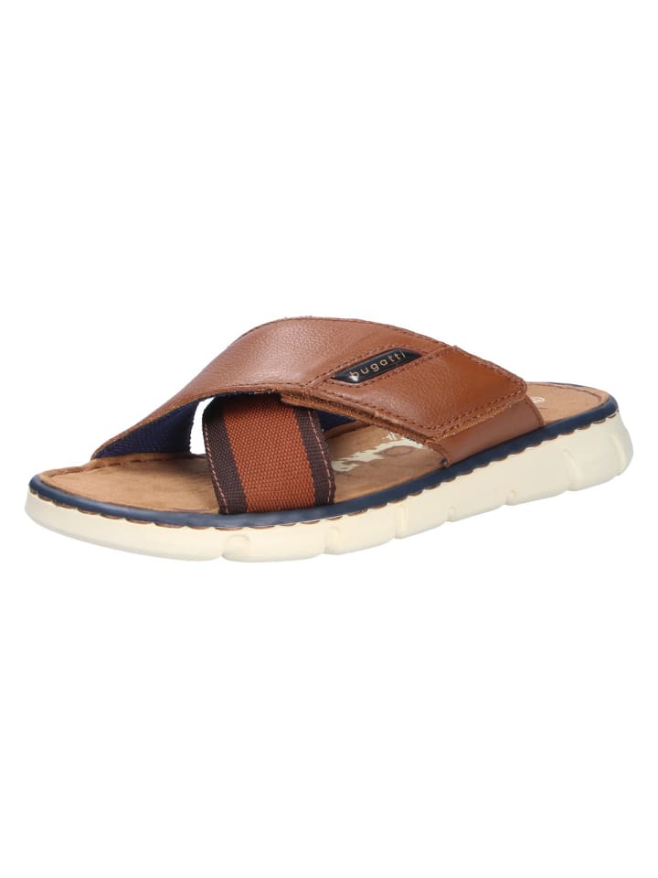 Bugatti Pantolette in braun günstig kaufen