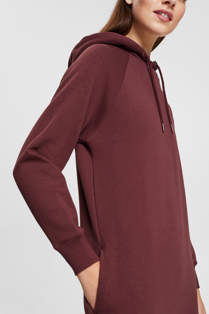 Langes Hoodie-Kleid