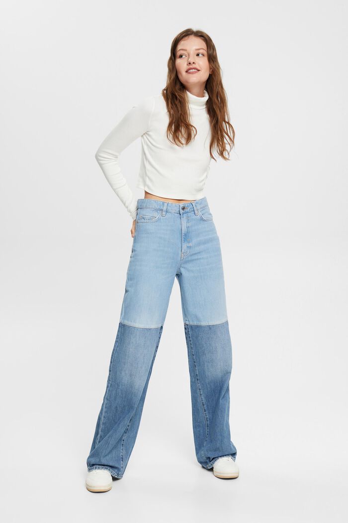 Jeans aus gemischtem Denim