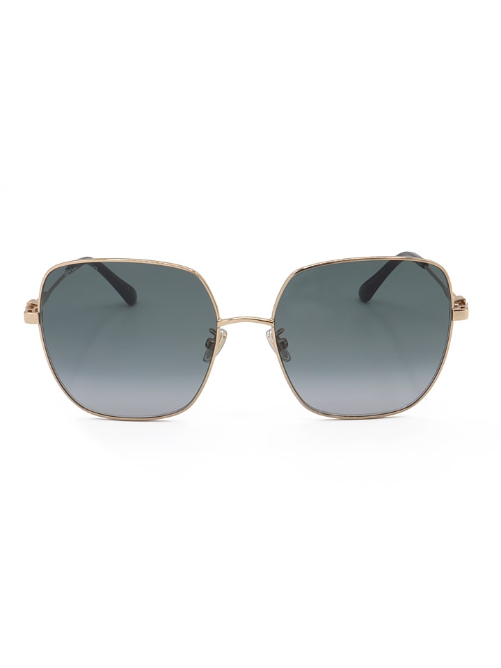 Jimmy Choo Damen-Sonnenbrille in Blau/ Gold günstig kaufen 60