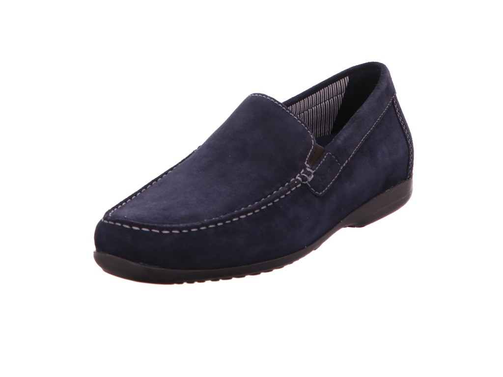 SIOUX Komfort Slipper blau GIUMELO-700